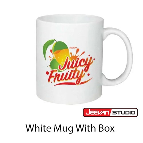 White Mug With Box